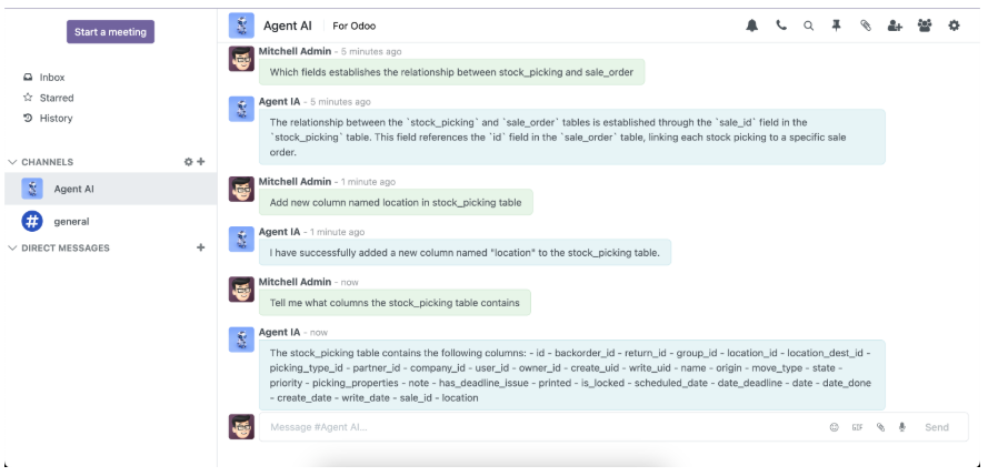 Interacción con el Bot de IA 2