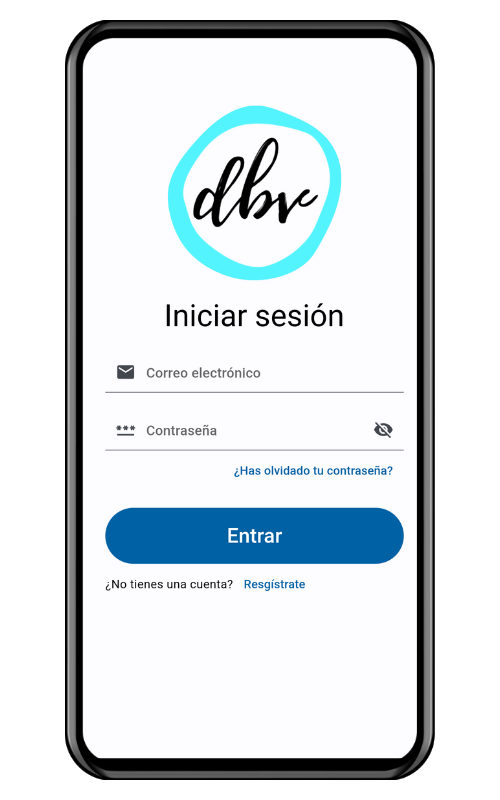 Pantalla de inicio de sesión